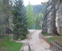 Vstup do skal, Pískovna
