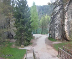 Vstup do skal, Pískovna