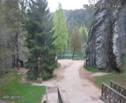 Vstup do skal, Pískovna