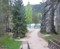 Vstup do skal, Pískovna