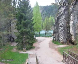 Vstup do skal, Pískovna