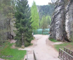 Vstup do skal, Pískovna