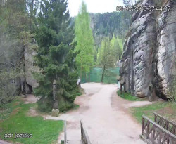 Vstup do skal, Pískovna
