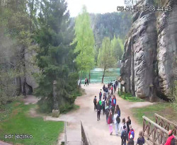 Vstup do skal, Pískovna