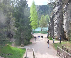 Vstup do skal, Pískovna