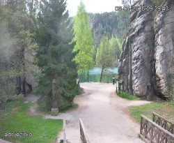 Vstup do skal, Pískovna
