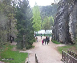 Vstup do skal, Pískovna