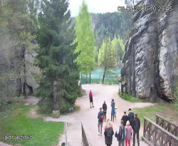 Vstup do skal, Pískovna