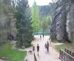 Vstup do skal, Pískovna
