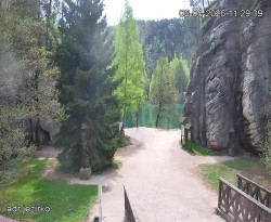 Vstup do skal, Pískovna