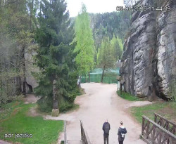 Vstup do skal, Pískovna