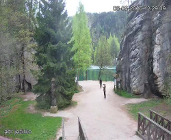 Vstup do skal, Pískovna