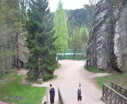 Vstup do skal, Pískovna