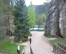 Vstup do skal, Pískovna