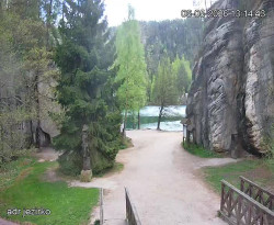 Vstup do skal, Pískovna