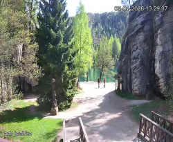 Vstup do skal, Pískovna