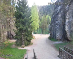 Vstup do skal, Pískovna