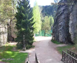 Vstup do skal, Pískovna