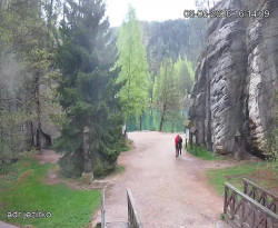 Vstup do skal, Pískovna