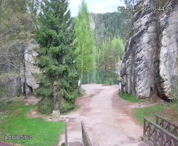 Vstup do skal, Pískovna