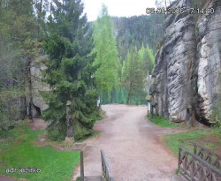 Vstup do skal, Pískovna