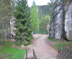 Vstup do skal, Pískovna