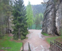 Vstup do skal, Pískovna
