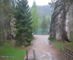 Vstup do skal, Pískovna