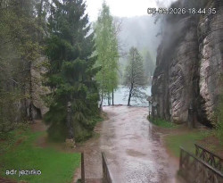 Vstup do skal, Pískovna