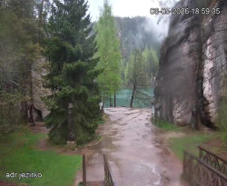 Vstup do skal, Pískovna
