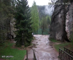 Vstup do skal, Pískovna