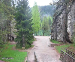 Vstup do skal, Pískovna