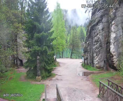 Vstup do skal, Pískovna
