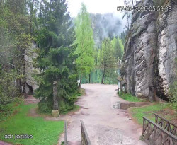 Vstup do skal, Pískovna
