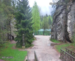 Vstup do skal, Pískovna