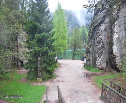 Vstup do skal, Pískovna