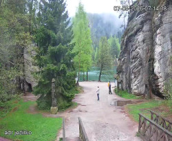 Vstup do skal, Pískovna