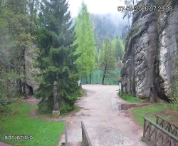 Vstup do skal, Pískovna