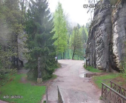 Vstup do skal, Pískovna