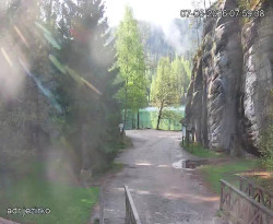 Vstup do skal, Pískovna
