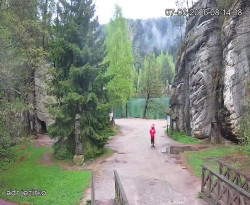 Vstup do skal, Pískovna