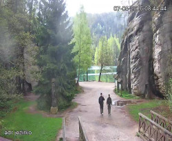 Vstup do skal, Pískovna
