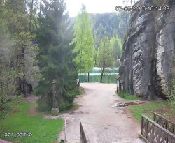 Vstup do skal, Pískovna