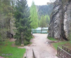 Vstup do skal, Pískovna