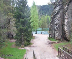 Vstup do skal, Pískovna