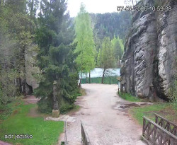 Vstup do skal, Pískovna
