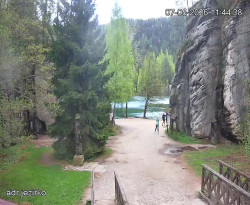 Vstup do skal, Pískovna