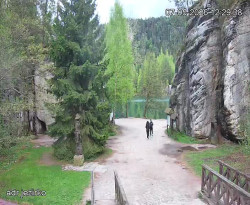 Vstup do skal, Pískovna
