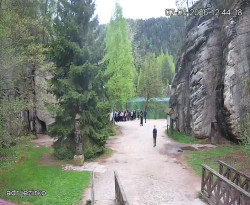 Vstup do skal, Pískovna