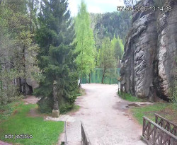 Vstup do skal, Pískovna